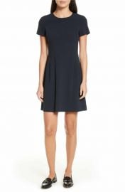 Theory Corset Admiral Crepe T-Shirt Dress at Nordstrom